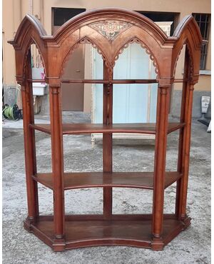 Neo-Gothic bookcase
