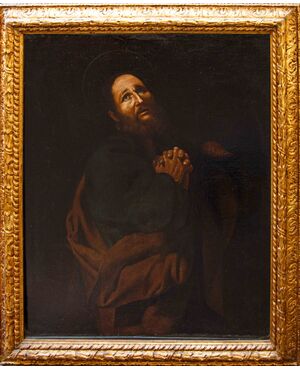 Neapolitan school, 17th century, Penitent Saint Peter