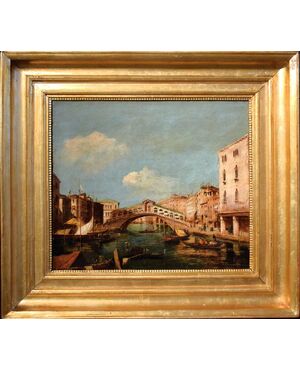 Venice, Grand Canal and Rialto Bridge