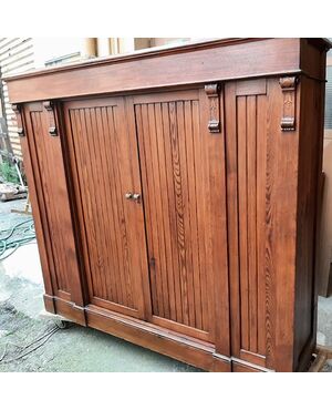 Sliding door sideboard / bookcase
