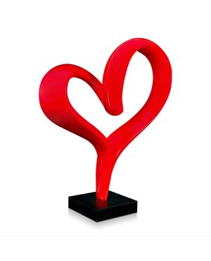 Scultura "Cuore" - Resina