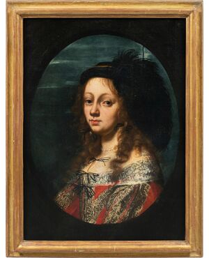 Pier Francesco Cittadini (Milan 1616 - Bologna 1681) attributed - Portrait of a Lady.