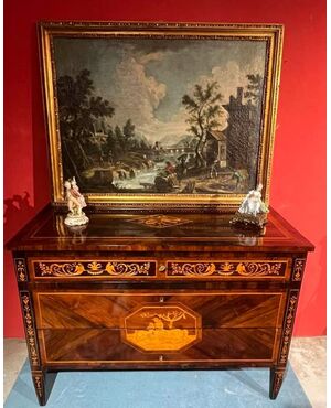 Louis XVI chest of drawers - Maggiolini workshop - late 1700s