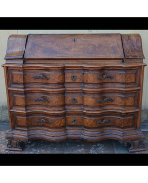 Antique Veronese fall-front desk