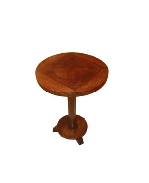 Tavolino da salotto Decò in legno di palissandro di inizio 1900