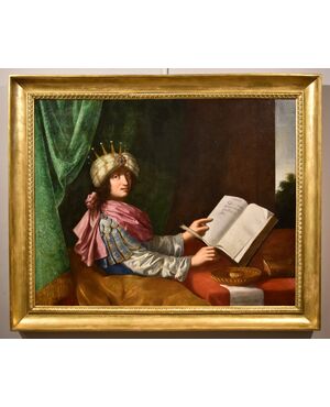 Ritratto di Re Salomone, Michele Desubleo (Maubeuge, 1602 - Parma, 1676) attribuibile