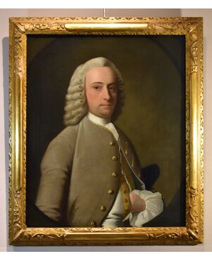 Ritratto di William Murray, conte di Mansfield, Jean-Baptiste van Loo (Aix-en-Provence, 1684 - 1745)