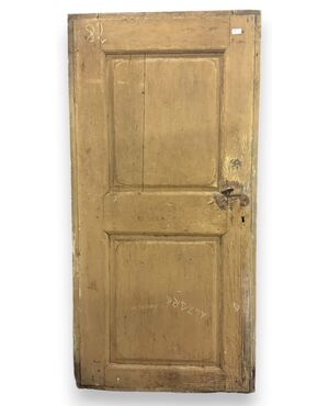 PTE157 - Porta da centro laccata, epoca '800, misure luce cm L 80 x H 175