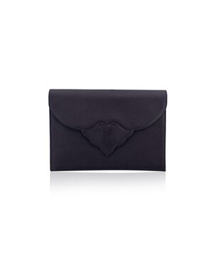 YVES SAINT LAURENT Pochette Vintage in Pelle Col. Marrone S