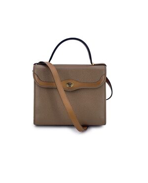 DIOR Borsa a Mano Vintage in Pelle Col. Marrone S