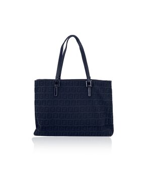 FENDI Borsa Shopper in Tela Col. Nero M