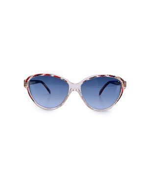 YVES SAINT LAURENT Occhiali da Sole Vintage in Acetato Col. Rosso