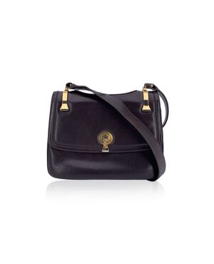 GUCCI Borsa a Tracolla Vintage in Pelle Col. Marrone M