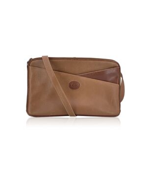 GUCCI Borsa a Tracolla Vintage in Pelle Col. Marrone M