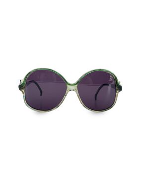YVES SAINT LAURENT Occhiali da Sole Vintage in Acetato Col. Verde