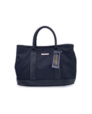 YVES SAINT LAURENT Borsa Shopper Vintage in Tela Col. Nero M