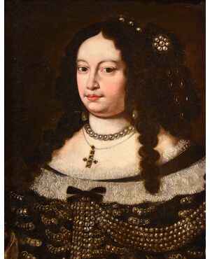 Ritratto della duchessa Vittoria Farnese d’Este, Jan van Gelder (Anversa 1621 – Modena 1685)