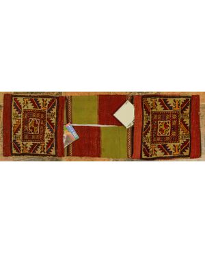 Antique SHAHSAVAN nomad saddlebag - n.946