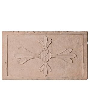 Antique architectural pink stone panel - M/450