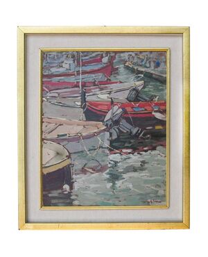 Boats in Camogli - O/5868