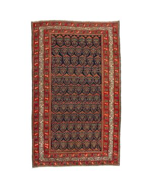 Antique MALAYER carpet with "botteh" (almond) design - n.775