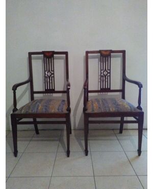 Pair of armchairs