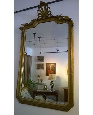 Large Golden Mirror