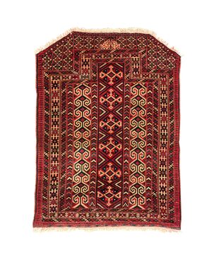 Antique Turkoman BOKARA Yomuth Carpet - n.109