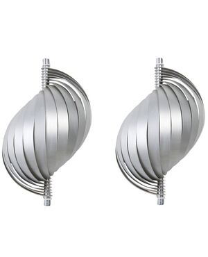Pair of designer wall lamps - O/6163