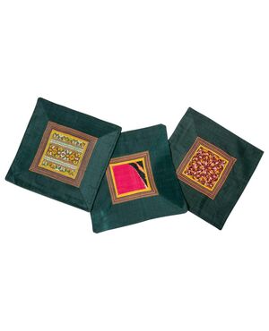 Cushions with fragments of ancient IKAT - B/1430 and 1326