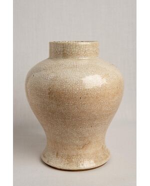 Vaso Cinese antico craquelé : base per lampada - O/3202