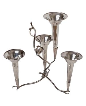 Simple English silver-plated "epergne" - O/2851