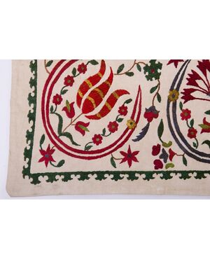 Antique SUSANI fabric from Uzbekistan - B/1850 -