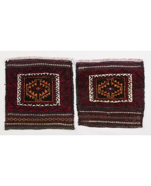Pair of antique BALUCHI small rugs - nr. 352 -