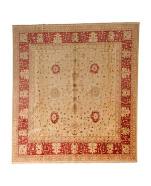 Large square ZIEGLER carpet - no. 1260 -