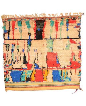 Piccolo tappeto Marocchino BUJAD da collezione - n. 106/E