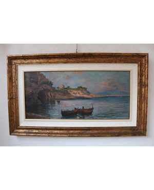 Painting, "Coastal Landscape"