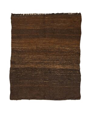 Kilim nero-marrone "primitivo" - nr. 1353 -