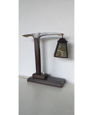 Ice ax lamp     