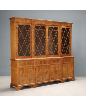 Regency Style Mahogany Bookcase, England, Early 20th Century