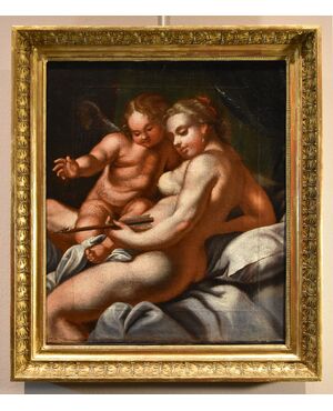 Venus and Cupid, Venetian painter of the 17th/18th century