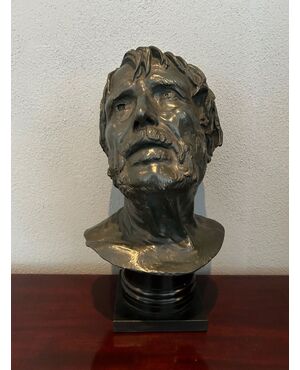 Testa di terracotta del philosofo SENECA