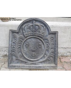 Piastra per camino in ghisa