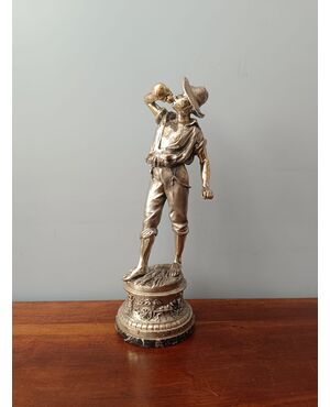 Scultura Liberty in bronzo