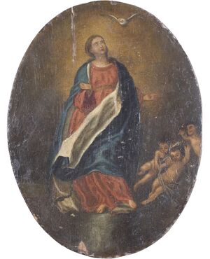 Dipinto sacro Assunzione della Vergine
