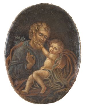 Dipinto sacro XVII secolo