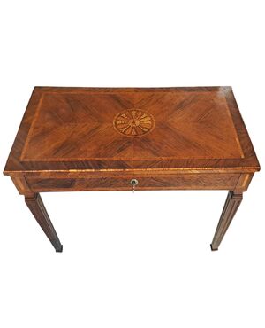 PIACENZA WRITING DESK - LOUIS XVI - LATE 18TH CENTURY