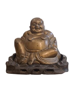 BRONZE BUDDHA - CHINA - 20TH CENTURY