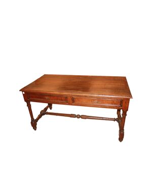 19th Century Solid Oak Desk