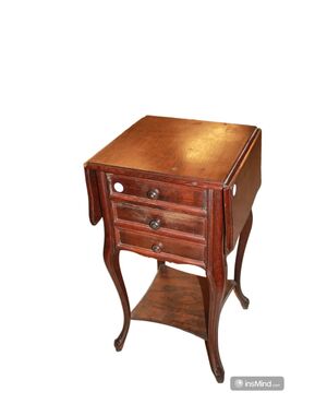 French bedside table Louis Philippe style from the 1800s
